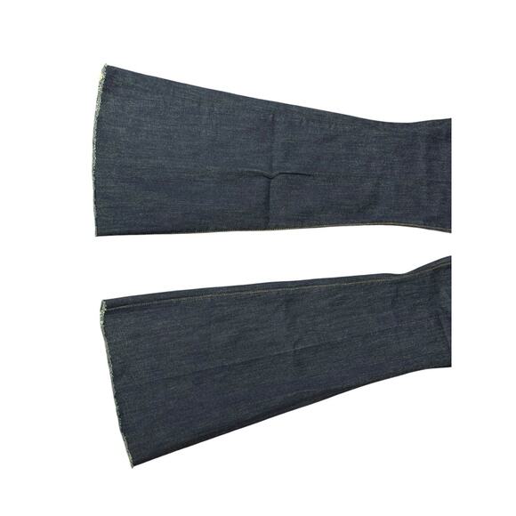 Frank & Eileen Flannigan Flare Jeans Dark Wash Cotton Blend Size 30 Flared Leg - Picture 8 of 14